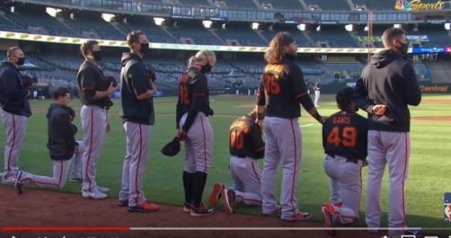 Major League Baseball Endorses Kneeling for National Anthem