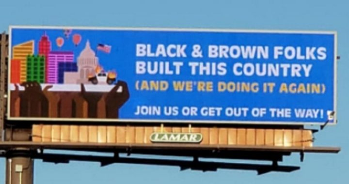 Racist, Pro-violence Anti-White Billboard Removed in Boise After Outcry