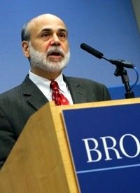Bernanke Says Recession Is Almost Over