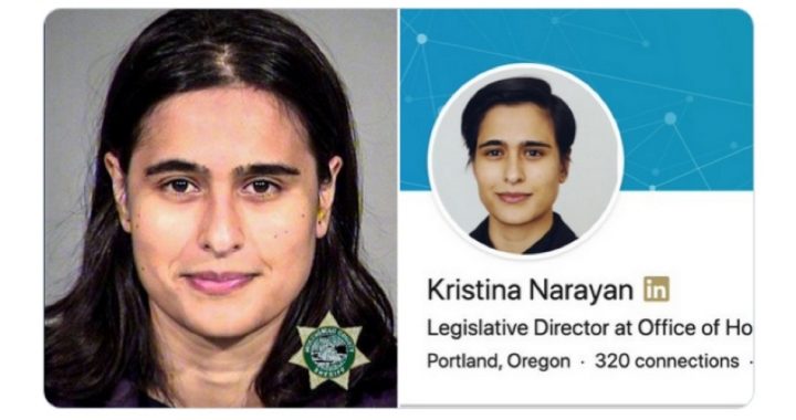 Top Oregon Democrat Staffer Arrested During Antifa-BLM Street War on Cops. Charge Dropped.