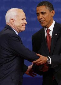 McCain & Obama Vs. Ron Paul on Bailout