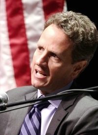 Geithner Vows U.S. Will Not Devalue Dollar
