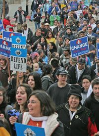 Massive West Coast March Energizes Right-to-Life