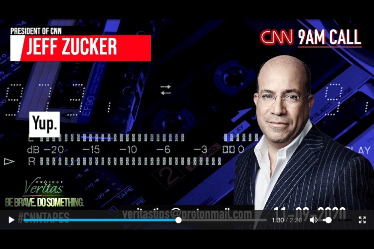 Project Veritas Recordings: CNN Takes Direction From Left. Zucker Orders Network to “Go After” GOP’s Graham. Carlson Is a “Racist”