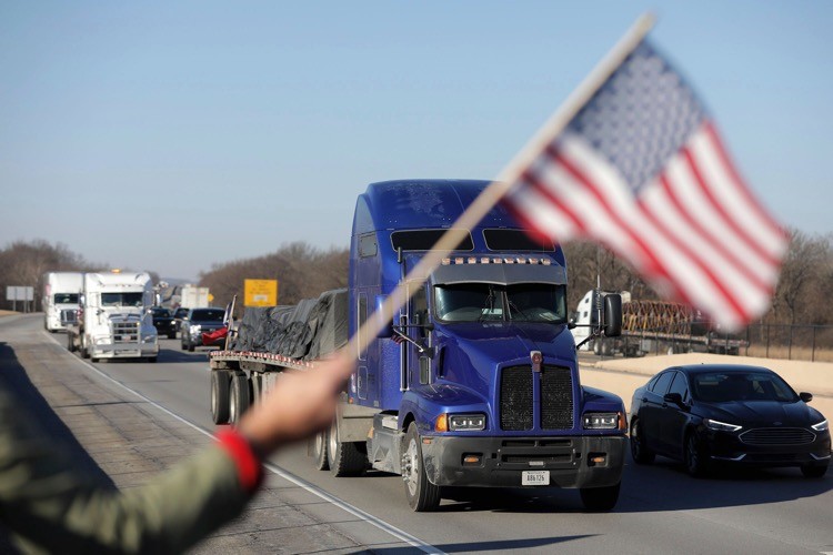 “The People’s Convoy” Heads to D.C.
