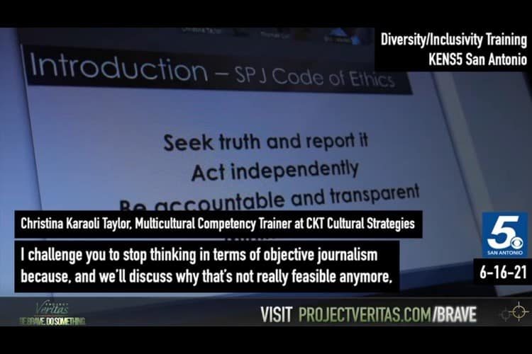 “Stop Thinking in Terms of Objective Journalism”: Project Veritas Exposes Local CBS Newsroom “Stop Thinking in Terms of Objective Journalism”: Project Veritas Exposes Local CBS Newsroom