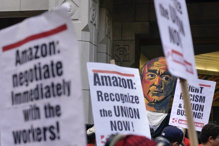Staten Island Amazon Workers Refile Petition for Unionization Vote Staten Island Amazon Workers Refile Petition for Unionization Vote