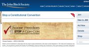 JBS Opposition to Con-Con Blamed for Abortions, National Debt JBS Opposition to Con-Con Blamed for Abortions, National Debt