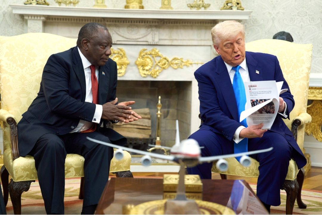 Trump Exposes Genocide With South African President at the WH Trump Exposes Genocide With South African President at the WH