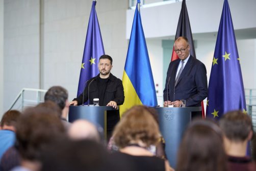 Zelensky, EU Leaders Meet to Sway Trump Before Putin Summit