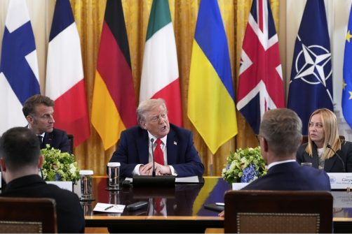 Europeans Visit Trump for Russia-Ukraine Talks
