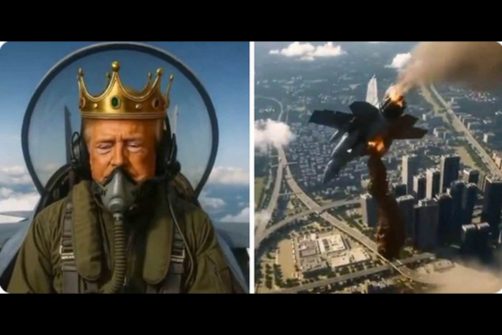 Trump Responds to “No Kings” Protests With AI Video Dumping Feces on Crowds