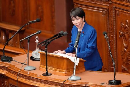 Japanese Parliament Elects Conservative Sanae Takaichi as Prime Minister