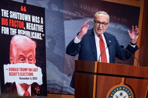 Schumer Attacked Over CR Vote to Reopen Government