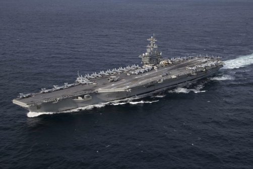 America Moves Carrier Strike Group to Mideast. Is Iran Strike Next?
