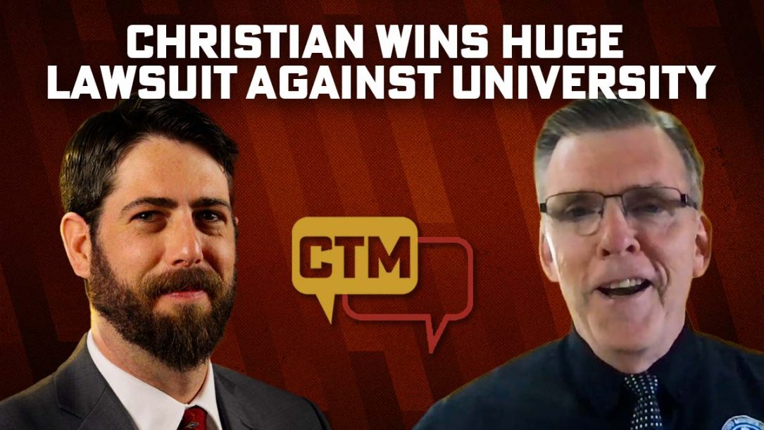 Christian Wins HUGE Lawsuit Against State University