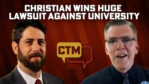 Christian Wins HUGE Lawsuit Against State University