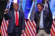 Trump Attacks “Low-IQ” Carlson for Suggesting That U.S. Will Nuke Iran