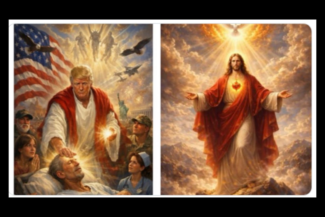Fallout Over Trump’s Meme Depicting Himself as Jesus Christ Continues: MTG, Franklin Graham, Tucker Carlson Weigh In.