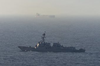 Trump Orders Navy to Destroy Iranian Boats Mining Strait of Hormuz, Reposted Column That Advocates More Killing
