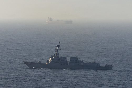 Trump Orders Navy to Destroy Iranian Boats Mining Strait of Hormuz, Reposted Column That Advocates More Killing
