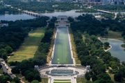 Trump Blames Vandals After $14.2 Million Reflecting Pool Renovation Turns Green and Peels