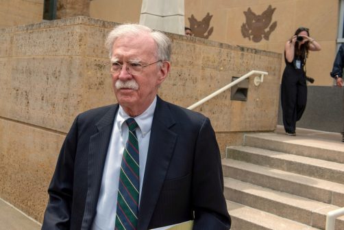 Former Nat Security Advisor Bolton Pleads Guilty to Violating Espionage Act. Fined $2M-plus.