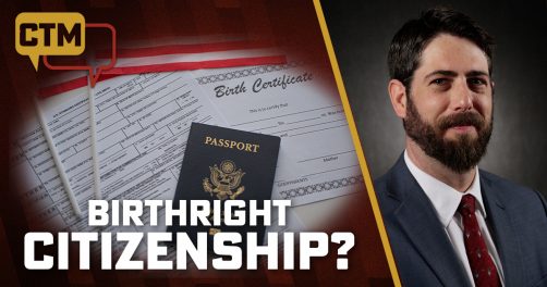 Congress Can Fix Birthright Citizenship Idiocy Without Constitutional Amendment