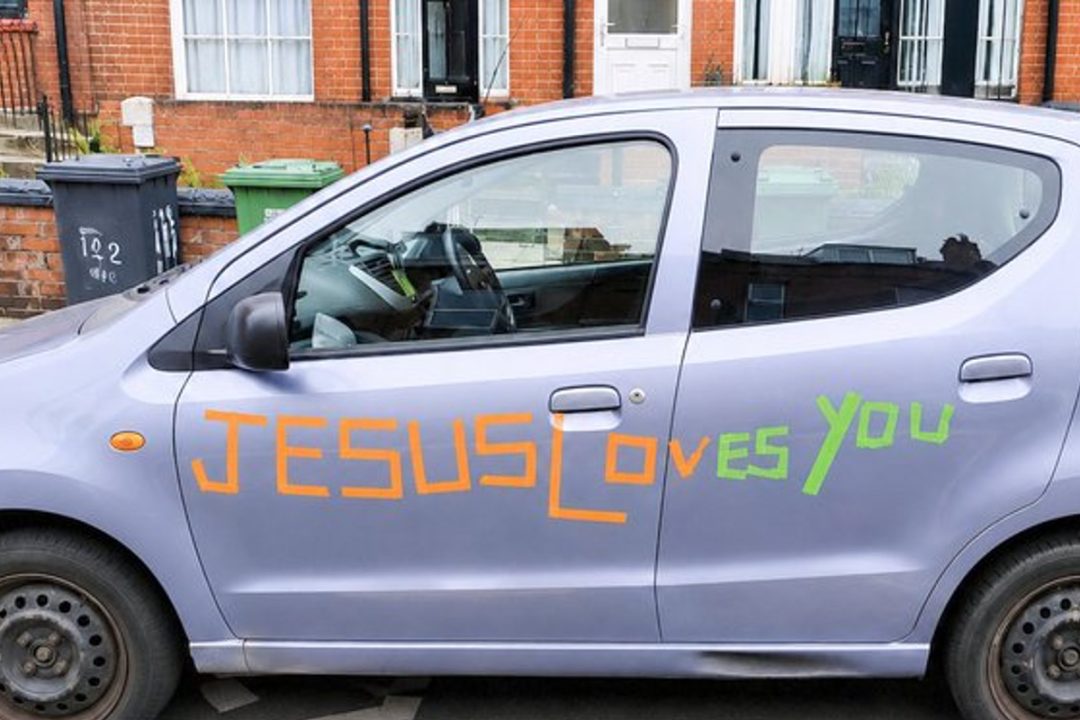U.K. Drivers Must Choose Between Jesus and Insurance