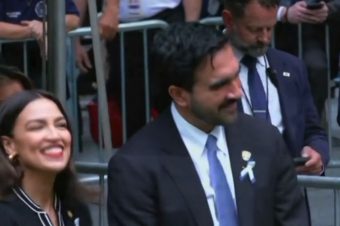 Mamdani, Ocasio-Cortez Laugh As Speakers Read Names of 9/11 Victims