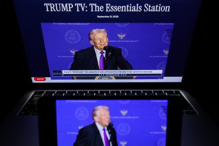Trump TV Goes Live as White House Press Pool Goes Dark