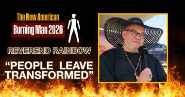 “MooMoo Reverend Rainbow” at Burning Man: SF Chaplain Dubs Pagan Festival “Sacred”