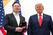 Trump and Musk, Together Again, Point at Mars