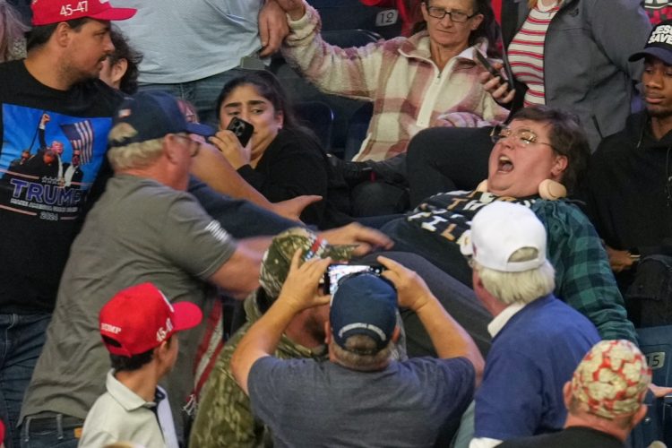 Taylor Greene Denounces MAGA as “Cult” Because Men Beat Woman Heckler at Ohio Rally