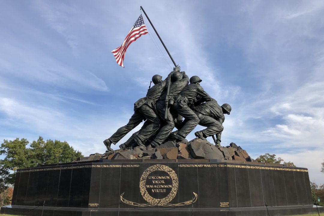 Bond Set for Illegal Alien Accused of Vandalizing Iwo Jima Memorial Replica