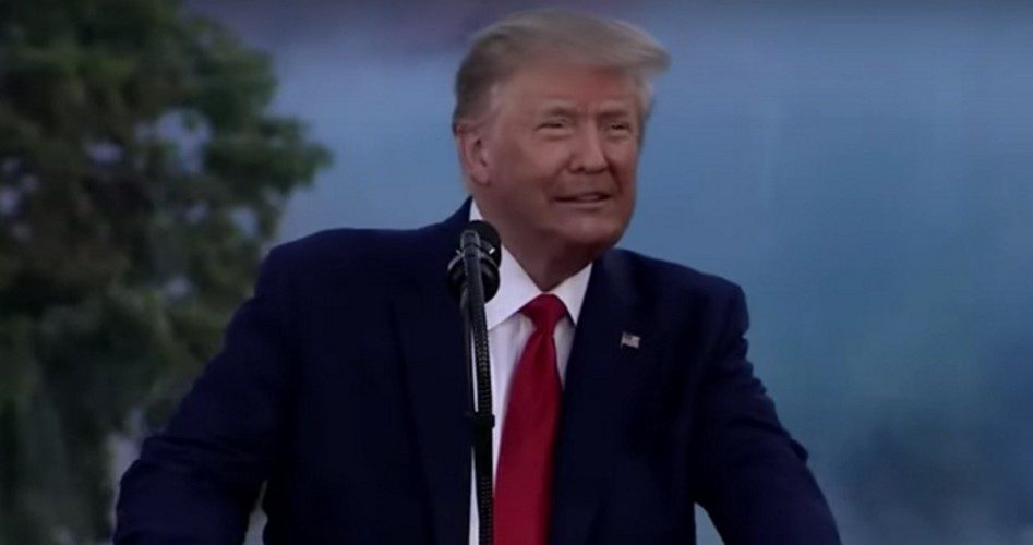 Trump Sharpens Attack on America’s Enemies in His “Salute to America” Speech
