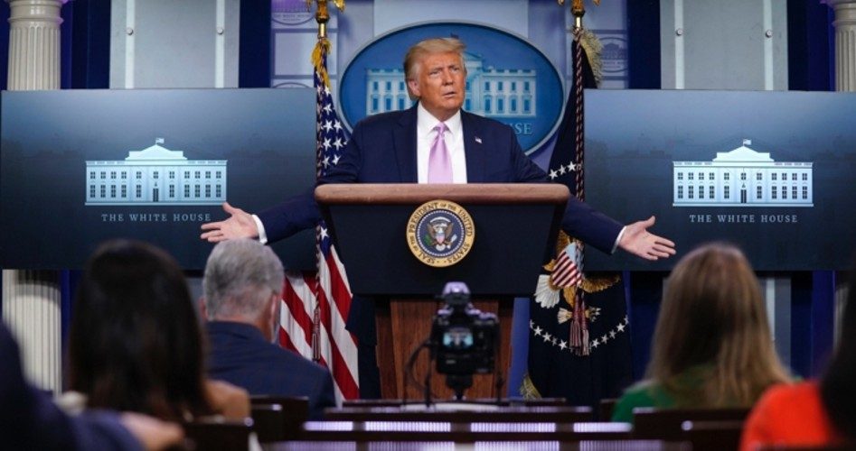 Mainstream Media and QAnon Agree: Trump Just Endorsed Q. But Did He? Mainstream Media and QAnon Agree: Trump Just Endorsed Q. But Did He?