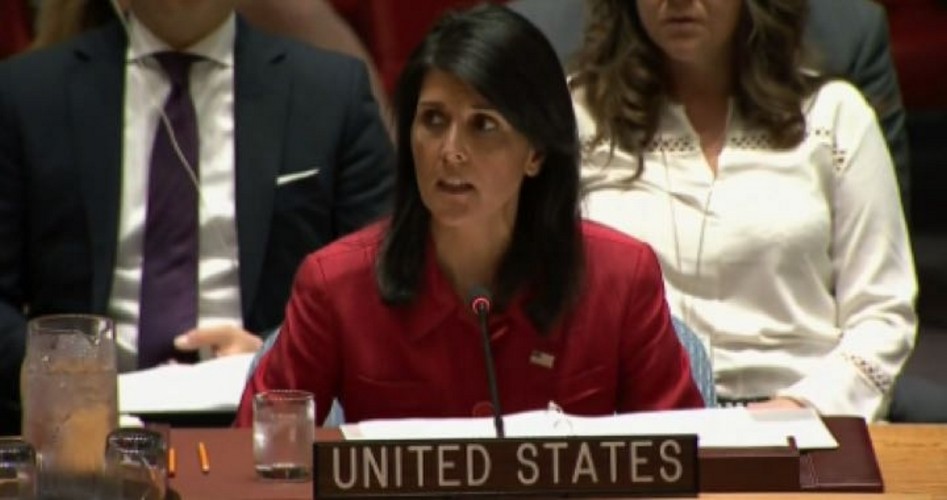 UN Ambassador Nikki Haley Says U.S. Talking With China About Sanctions ...