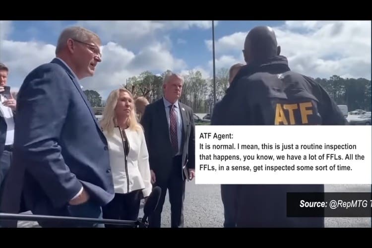 MTG, Other Republicans Confront ATF Inspectors in Georgia - The New ...