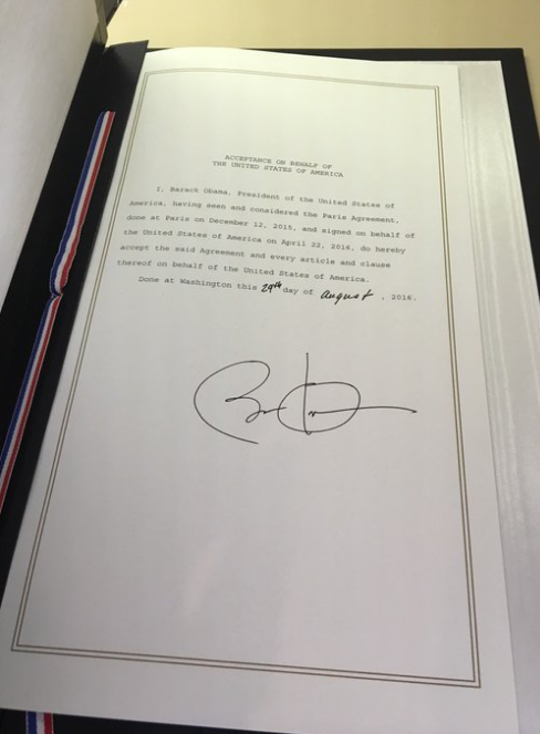 obama signature paris accord