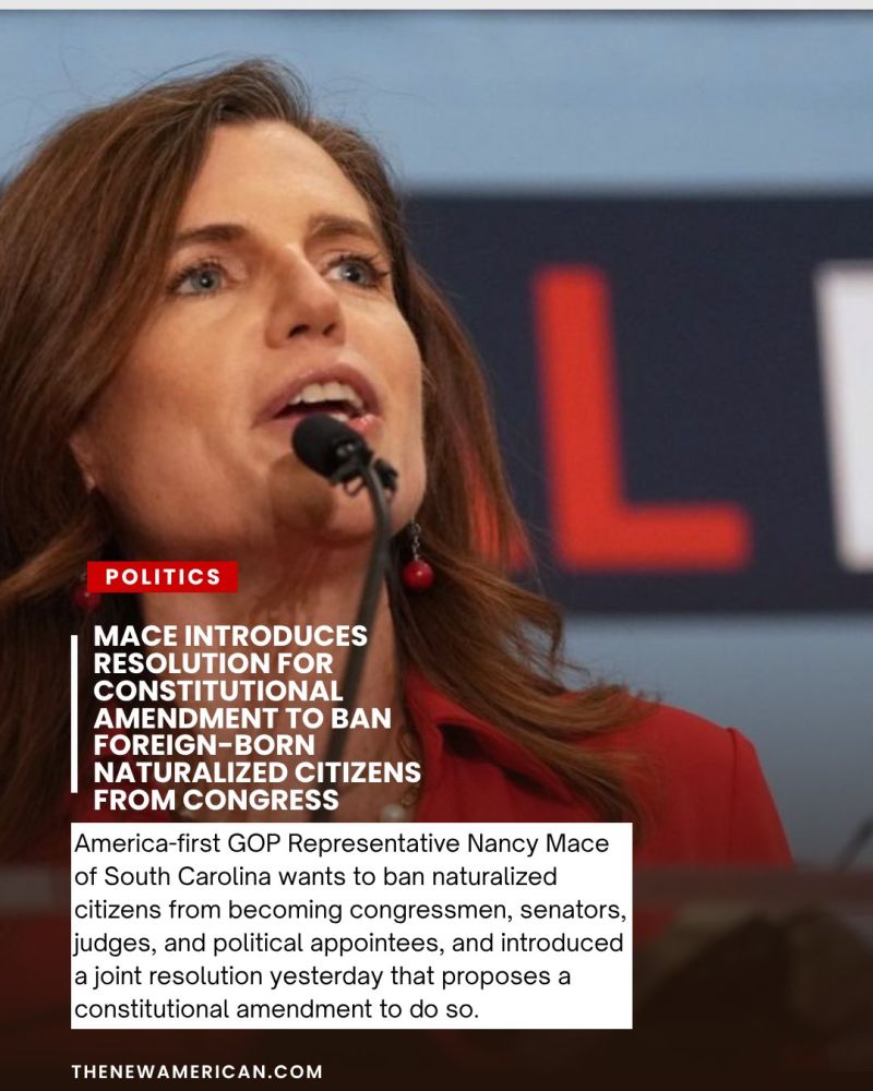Image for the Tweet beginning: Rep. Nancy Mace has introduced