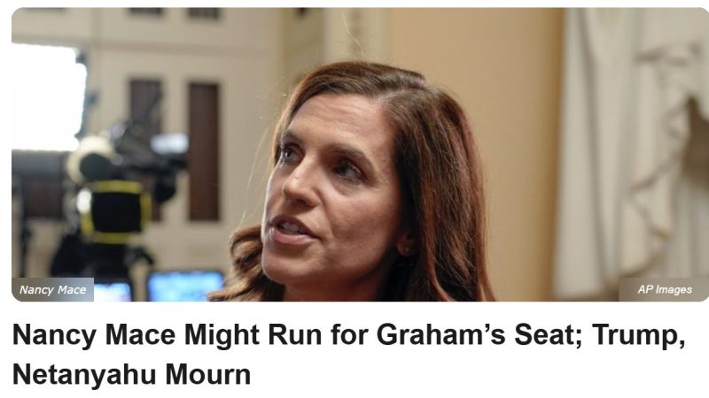 Image for the Tweet beginning: Word is Nancy Mace is