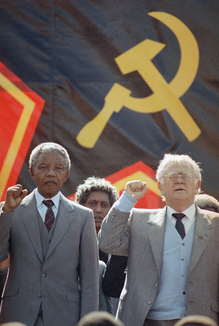 Nelson Mandela and Joe Slove