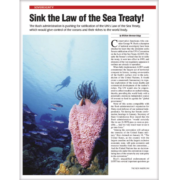 Sink the Law of the Sea Treaty!