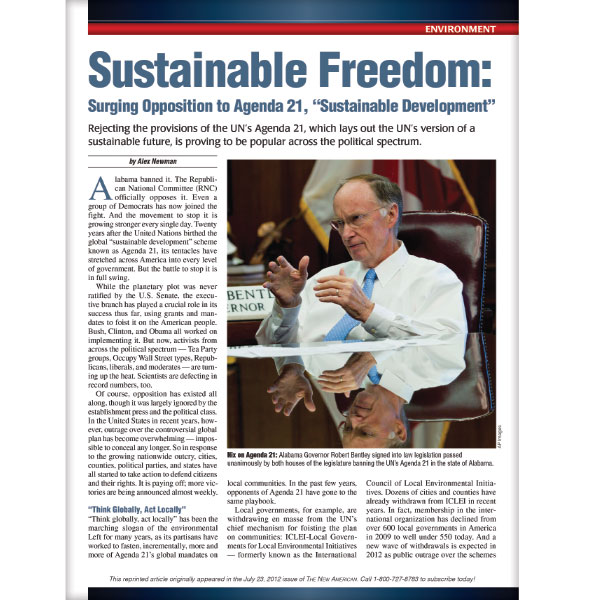 DOWNLOAD - Sustainable Freedom: Surging Opposition to Agenda 21, 