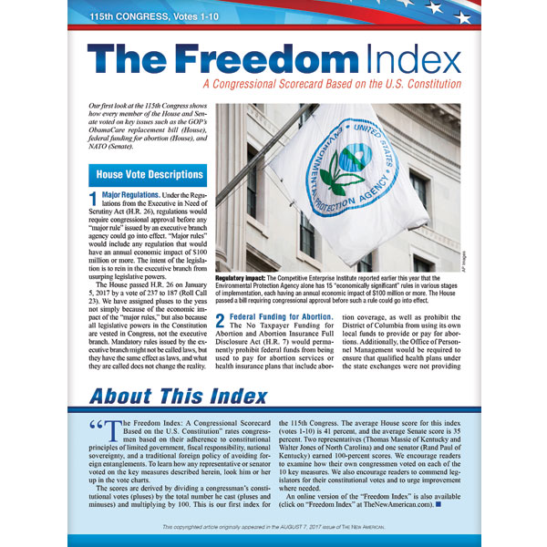 Freedom Index August 2017 reprint