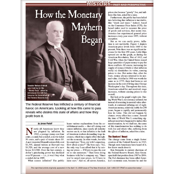 How the Monetary Mayhem Began reprint