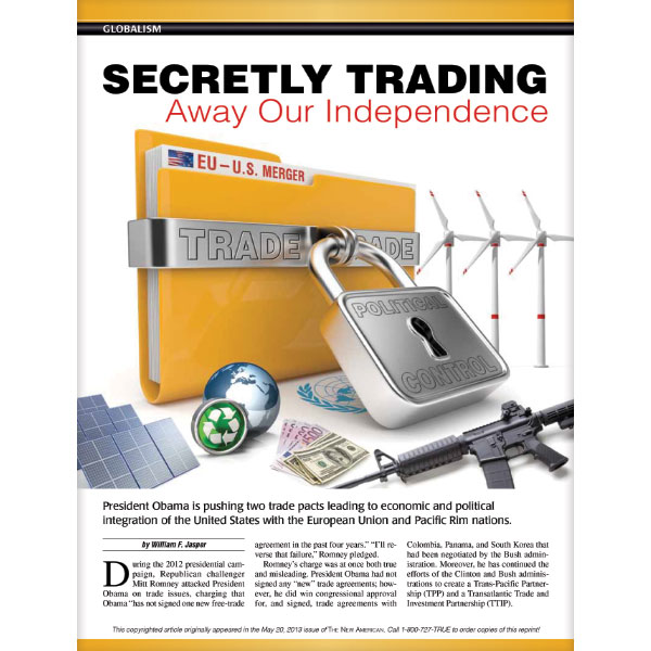 Secretly Trading Away Our Independence  reprint