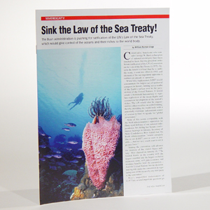Sink the Law of the Sea Treaty!