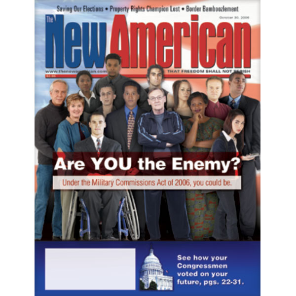 The New American - October 30, 2006
